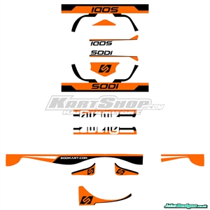 Stickers for X30 Head, Sodi